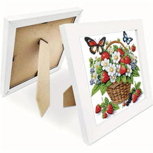 Load image into Gallery viewer, Butterfly 15*15CM(Canvas) Partial Special Shaped Drill Diamond Painting