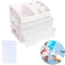 Load image into Gallery viewer, Diamond Painting Bead Storage Container Diamond Art Bead Organizer (96 Bottles)