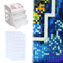 Load image into Gallery viewer, Diamond Painting Bead Storage Container Diamond Art Bead Organizer (144 Bottles)