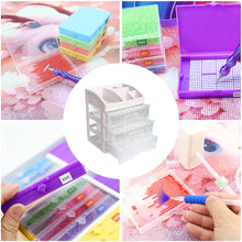 Load image into Gallery viewer, Diamond Painting Bead Storage Container Diamond Art Bead Organizer (144 Bottles)