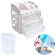 Load image into Gallery viewer, Diamond Painting Bead Storage Container Diamond Art Bead Organizer (144 Bottles)