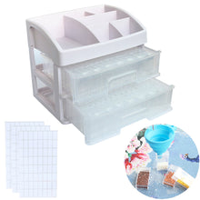 Load image into Gallery viewer, Diamond Painting Bead Storage Container Diamond Art Bead Organizer (164 Bottles)