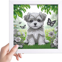 Load image into Gallery viewer, Dog 18*18CM(Canvas) Partial Special Shaped Drill Diamond Painting