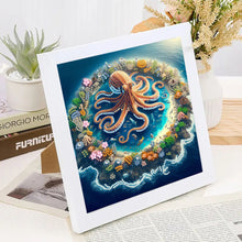 Load image into Gallery viewer, Octopus 30*30CM(Canvas) Partial Special Shaped Drill Diamond Painting