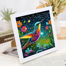 Load image into Gallery viewer, Hummingbird 30*30CM(Canvas) Partial Special Shaped Drill Diamond Painting