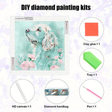 Load image into Gallery viewer, Dog 30*30CM(Canvas) Partial Special Shaped Drill Diamond Painting