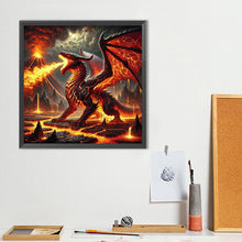 Load image into Gallery viewer, Dragon 40*40CM(Canvas) Full Round Drill Diamond Painting