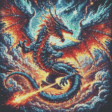 Load image into Gallery viewer, Dragon 40*40CM(Canvas) Full Round Drill Diamond Painting