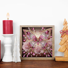 Load image into Gallery viewer, Butterfly 30*30CM(Canvas) Partial Special Shaped Drill Diamond Painting