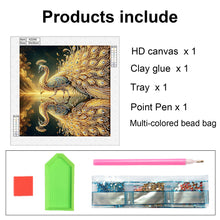 Load image into Gallery viewer, Peacock 30*30CM(Canvas) Partial Special Shaped Drill Diamond Painting