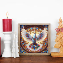 Load image into Gallery viewer, Colorful Pigeon 30*30CM(Canvas) Partial Special Shaped Drill Diamond Painting