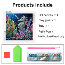 Load image into Gallery viewer, Seahorse 30*30CM(Canvas) Partial Special Shaped Drill Diamond Painting