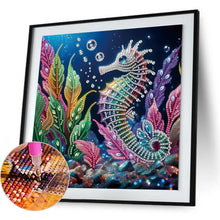 Load image into Gallery viewer, Seahorse 30*30CM(Canvas) Partial Special Shaped Drill Diamond Painting