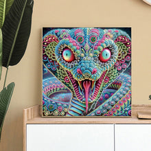 Load image into Gallery viewer, Mythical Snake 30*30CM(Canvas) Partial Special Shaped Drill Diamond Painting