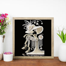 Load image into Gallery viewer, Girl 30*30CM(Canvas) Partial Special Shaped Drill Diamond Painting
