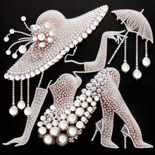 Load image into Gallery viewer, Girl 30*30CM(Canvas) Partial Special Shaped Drill Diamond Painting
