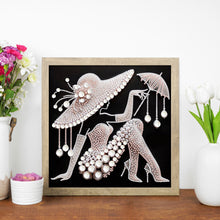 Load image into Gallery viewer, Girl 30*30CM(Canvas) Partial Special Shaped Drill Diamond Painting