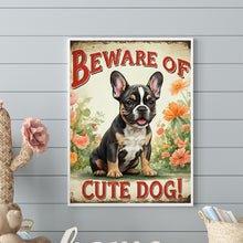 Load image into Gallery viewer, French Bulldog-Dog 30*40CM(Canvas) Full Round Drill Diamond Painting