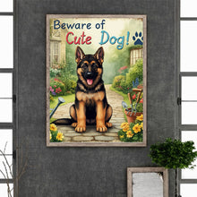 Load image into Gallery viewer, German Shepherd-Dog 30*40CM(Canvas) Full Round Drill Diamond Painting