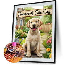 Load image into Gallery viewer, Labrador Retriever-Dog 30*40CM(Canvas) Full Round Drill Diamond Painting