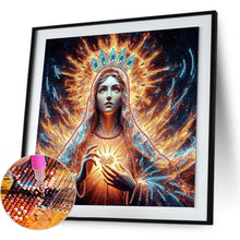 Load image into Gallery viewer, Religion - Virgin Mary 30*30CM(Canvas) Partial Special Shaped Drill Diamond Painting