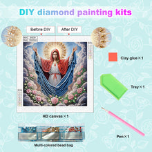 Load image into Gallery viewer, Religion - Virgin Mary 30*30CM(Canvas) Partial Special Shaped Drill Diamond Painting