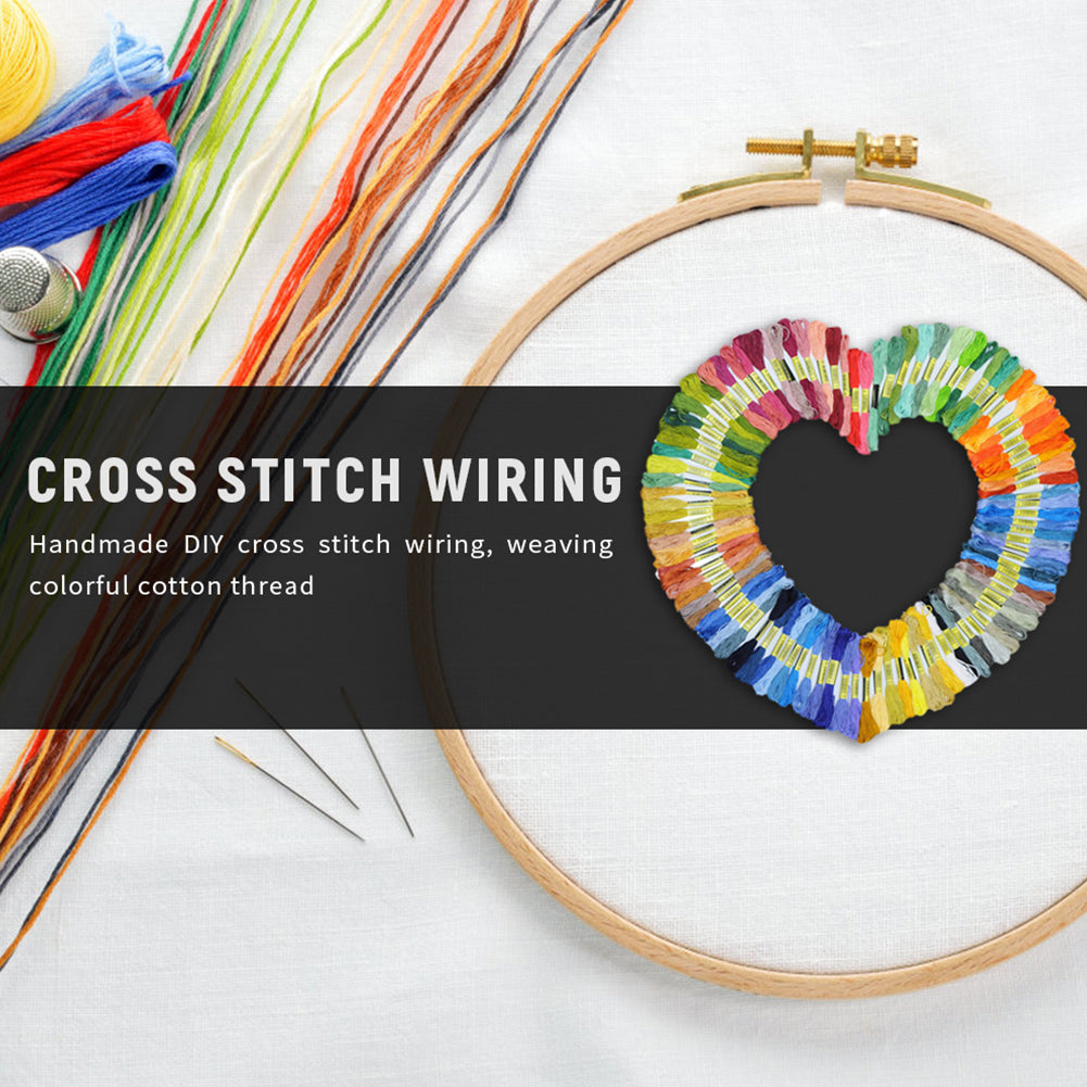 50PCS Cross Stitch Threads 8m Multi-Colored Sewing Thread Embroidery Accessories