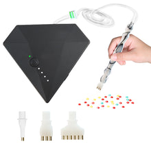 Load image into Gallery viewer, Diamond Aid Tool Portable Vacuum Diamond Painting Pen Kit for DIY (Black)