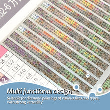 Load image into Gallery viewer, Stainless Steel Diamond Painting Ruler DIY Diamond Painting Tools (3 Rows Round)