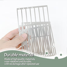 Load image into Gallery viewer, 4Pcs DIY Diamond Art Guide Ruler Rhinestone Positioning Grid Ruler Gift (Round)