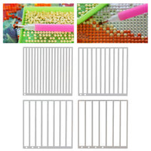 Load image into Gallery viewer, 4Pcs DIY Diamond Art Guide Ruler Rhinestone Positioning Grid Ruler Gift (Round)