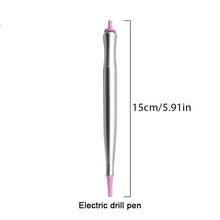 Load image into Gallery viewer, Electric Diamond Painting Pen USB Rhinestone Placement Tool DIY Art Tool (Pink)