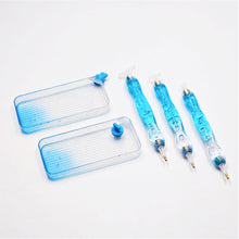 Load image into Gallery viewer, DIY Diamond Painting Pen Diamond Art Pen Diamond Painting Tools (27pcs Blue)