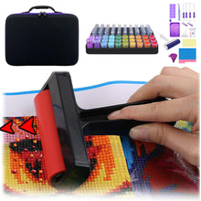 Load image into Gallery viewer, 89pcs Bead Bottle Storage Handbag Diamond Painting Toolkit Bead Organizer Tool