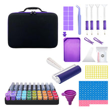 Load image into Gallery viewer, 89pcs Bead Bottle Storage Handbag Diamond Painting Toolkit Bead Organizer Tool