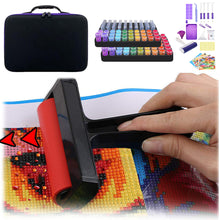 Load image into Gallery viewer, 163pcs Bead Bottle Storage Handbag Diamond Painting Toolkit Bead Organizer Tool