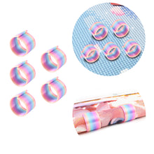 Load image into Gallery viewer, Diamond Painting Canvas Roll Holder for Diamond Art Fabric (5pcs S Colorful)