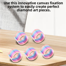 Load image into Gallery viewer, Diamond Painting Canvas Roll Holder for Diamond Art Fabric (5pcs S Colorful)
