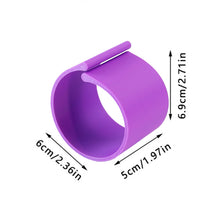 Load image into Gallery viewer, Diamond Painting Canvas Roll Holder for Diamond Art Fabric (5pcs S Purple)