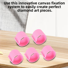 Load image into Gallery viewer, Diamond Painting Canvas Roll Holder for Diamond Art Fabric Crafts (5pcs S Pink)