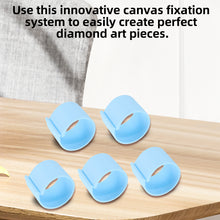 Load image into Gallery viewer, Diamond Painting Canvas Roll Holder for Diamond Art Fabric Crafts (5pcs S Blue)