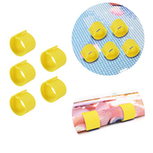 Load image into Gallery viewer, Diamond Painting Canvas Roll Holder for Diamond Art Fabric (5pcs S Yellow)