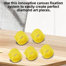 Load image into Gallery viewer, Diamond Painting Canvas Roll Holder for Diamond Art Fabric (5pcs S Yellow)