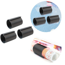 Load image into Gallery viewer, Diamond Painting Canvas Roll Holder for Diamond Art Fabric Crafts (3pcs L Black)