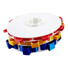 Load image into Gallery viewer, Rotating Diamond Painting Tray Organizer 3D Printing Diamond Art Tray (White)