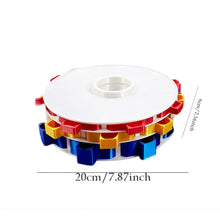 Load image into Gallery viewer, Rotating Diamond Painting Tray Organizer 3D Printing Diamond Art Tray (White)