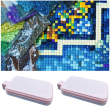Load image into Gallery viewer, Diamond Painting Tray Organizer Diamond Art Tray for DIY Crafts (Pink Blue)