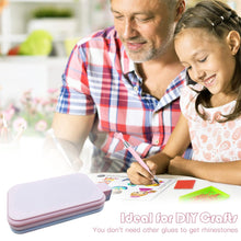 Load image into Gallery viewer, Diamond Painting Tray Organizer Diamond Art Tray for DIY Crafts (Pink Blue)