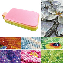 Load image into Gallery viewer, Diamond Painting Tray Organizer Diamond Art Tray for DIY Crafts (Pink Green)