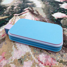 Load image into Gallery viewer, Diamond Painting Tray Organizer Diamond Art Tray for DIY Crafts (Blue Pink)